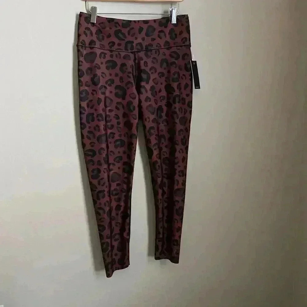 ARX LAB Alpha Leopard Print 7/8 Leggings‎ Size XL